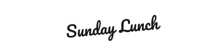 Sunday Lunch